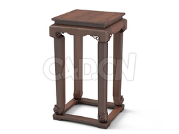 明清风格红木花架中式古典家具