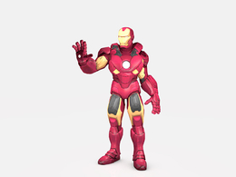 钢铁侠C4D模型 Iron Man