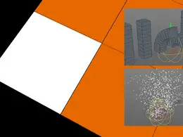 C4D四个XPresso衰减工程文件 Xpresso - attenuation