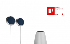 现代时尚音响设备C4D模型 BeoLab 14 by Bang & Olufsen