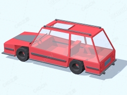 低面多边形汽车 Car 3