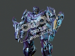 变形金刚1机器人汽车人大黄蜂C4D模型 Bumblebee