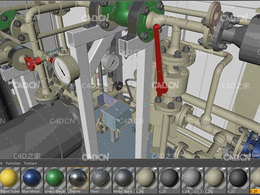 C4D快速查找材质球脚本 Material Bucket R19