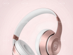 C4D OCTANE头戴式耳机渲染 headset