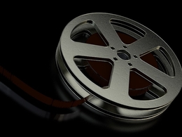 电影胶片卷轴C4D模型 Film Spool