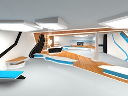 C4D高端商店 专卖店内部场景 C4D 3D Model High End Store Interior Scene