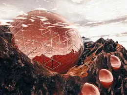 C4D实用工程第195季：外星能量球创意C4D工程文件 c4d project
