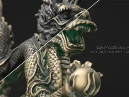 105组C4D Octane渲染器可编辑纹理贴图材质预设包