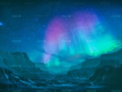 C4D Redshift模型：科幻外星场景 landscape