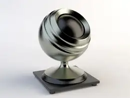 C4D材质球展示模型