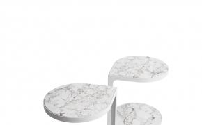 室内工艺摆放桌子C4D模型 Coot Table by Tacchini