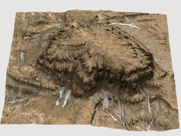 陡峻谷坡地形Canyon Terrain