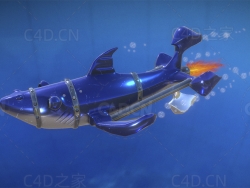 海底鲨鱼火箭 shark-rocket