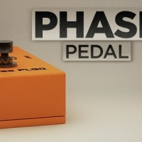 The Pixel乐器配件：移相器踏板C4D模型 phase pedal