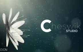 C4D/AE花卉开放LOGO演绎工程文件 flower-logo