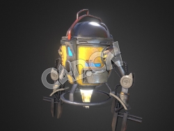 C4D机械无人机模型 Mech Drone