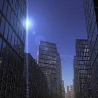 C4D城市景色工程文件