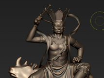 门神3D模型 Goalkeeper