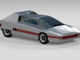 阿尔法罗密欧汽车C4D模型 Alfa Romeo Navajo Cocept Car