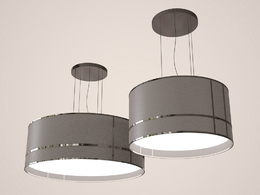 圆型吊灯C4D模型 Circular Chandelier