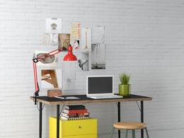 c4d模型采编人员办公桌现代家具模型下载Tables and chairs