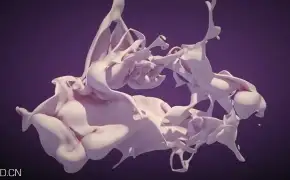 C4D布料破碎撕裂方法 Object Tearing Itself Free From Cloth