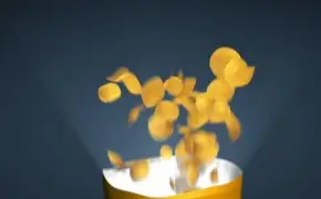 C4D乐事薯片动画包装教程 How to model and animate potato chip bag in Cinema 4D