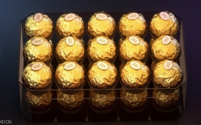 金莎巧克力C4D模型 chocolate