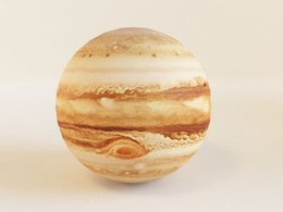 木星C4D模型 Jupiter Planet 3d model