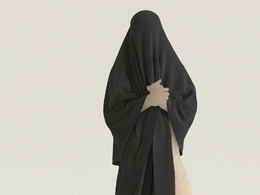 黑布蒙头的模特模型 Host