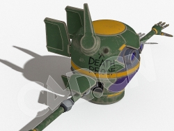 医疗机器人C4D绑定模型Medicdrone_sam