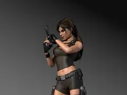 女战士C4D渲染作品：Cinema 4D Test Render