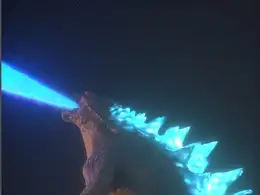 C4D Octane喷火的哥斯拉工程 Godzilla