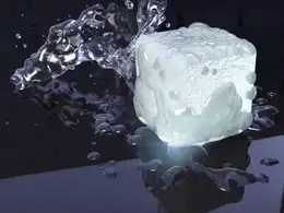 利用C4D制作挂珠的冰块