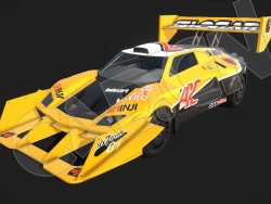 赛道赛carC4D模型 italia-velocita-reworked