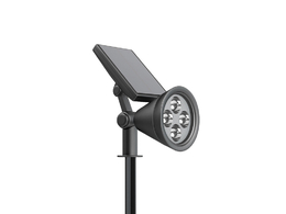 太阳能户外卤素灯c4d模型下载