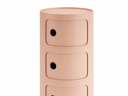 Kartell生物材质收纳柜3D模型素材下载Componibili Bio Container by Kartell