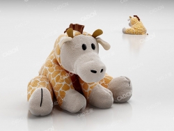 毛绒长颈鹿抱枕 plush giraffe