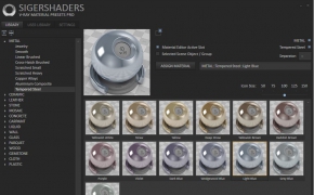 3ds Max材质库 SIGERSHADERS V-Ray Material Presets Pro 2.5.16