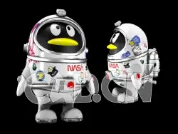 C4D QQ萌宠太空人角色建模展UV视频教程 Character Modeling - Model Paint UV Unwrap