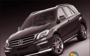 奔驰越野车3D模型 Mercedes ML63 AMG