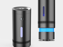 车载迷你空气净化器3d模型下载