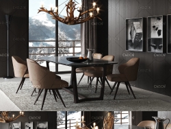 C4D室内模型：餐厅 CGTrader – BeInspiration 85 3D models