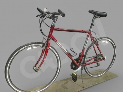 变速自行车3D扫描模型 Artec Leo Bike Color mm