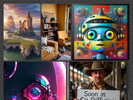 C4D AI图像生成插件c4d Diffusion v1