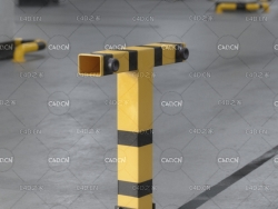 地下车库T型车位锁 Barrier