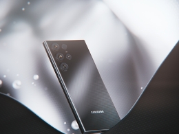 三星手机创意海报渲染模型Phone Abstract Product Visualization