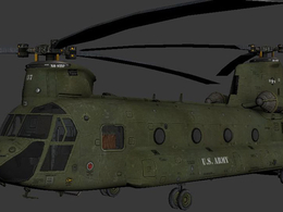 美国CH-47重型运输直升机Boeing CH-47 Chinook