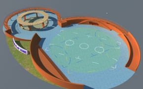 游乐场C4D模型 Playground