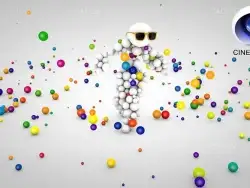 C4D圆球汇聚的耍酷人物跳舞动画教程 Character animation with Dynamics